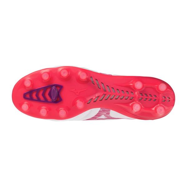 Mizuno サッカーシューズ スパイク ホワイト/ブルー/ピンク MIZUNO ミズノアルファ 3 SELECT(ホワイト×ピンク) P1GA266564