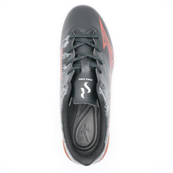新品 ミズノ 23cm 黒 アルファ SR4 セレクトJrスパイク MIZUNO ミズノ アルファ SR4 SELECT AS(ブラック×レッド) P1GD236904