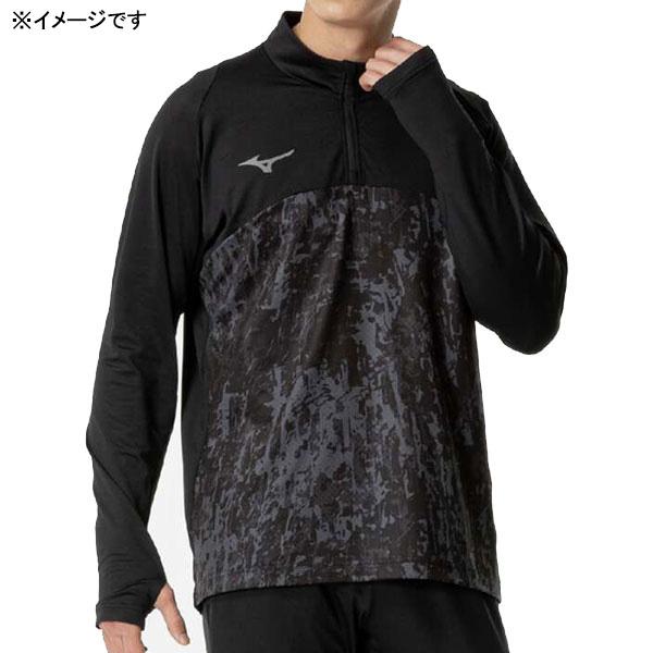 MIZUNO（ミズノ） 裏起毛 ストレッチフリースシャツ ハーフジップ