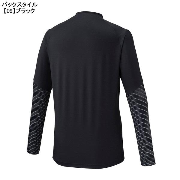 MIZUNO　ミズノサッカーウェア　トレーニングウェア　長袖　フリース MIZUNO（ミズノ） ストレッチフリースシャツ ハーフジップ P2MCD515