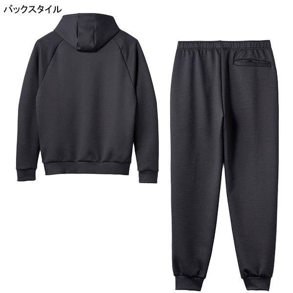 ミズノ MORELIA ピーチタッチスウェットフーディー・パンツ(ブラック) MIZUNO（ミズノ） 【上下セット】 mizuno JF ピーチタッチスウェット