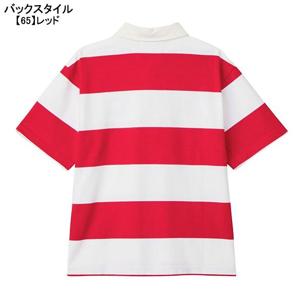 カンタベリー canterbury ジャパンショートスリーブ4インチストライプ