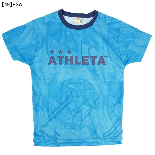 ATHLETA（アスレタ） 【ネコポス選択可】 総柄プラT SP-231 サッカー