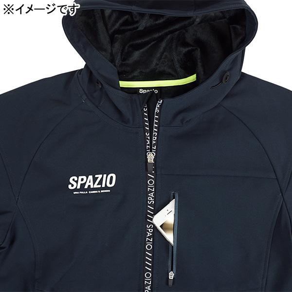 Spazio（スパッツィオ） 裏起毛 裏シャギーボンディングジップパーカー