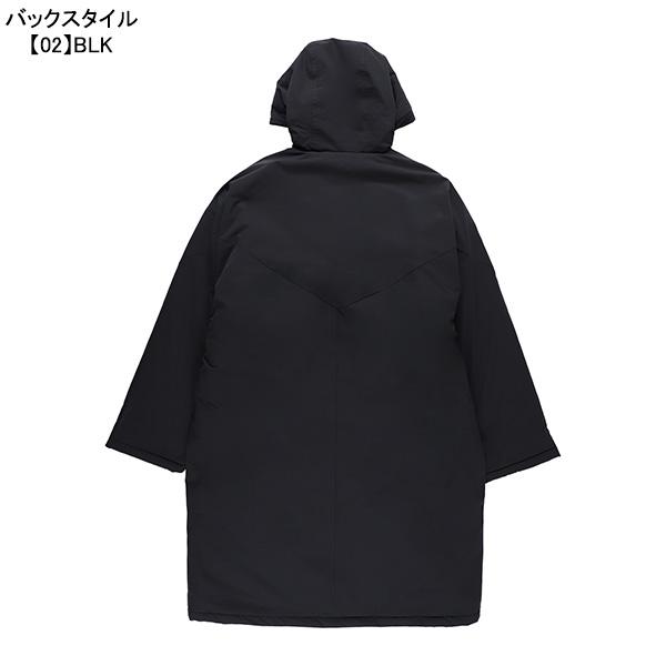 Spazio ブラック ベンチコート Oサイズ スパッツィオ（SPAZIO）（メンズ、レディース）ベンチコート TP-0640