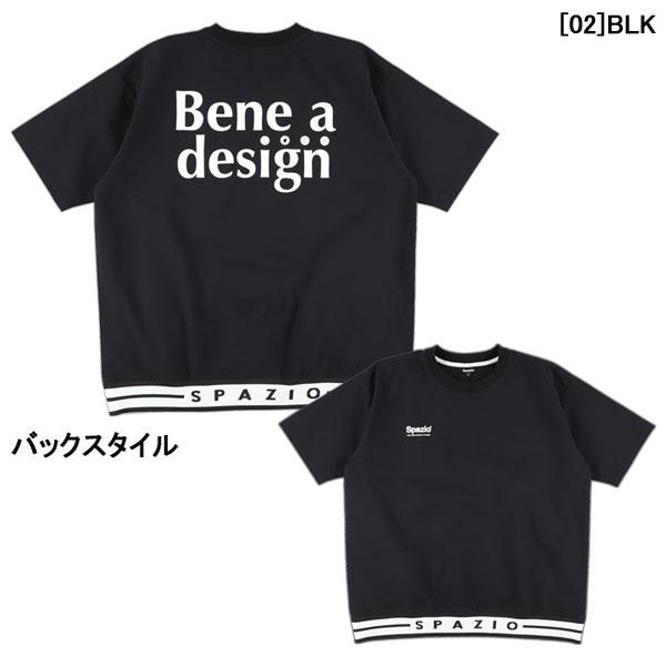 【ネコポス送料無料】スパッツィオ Spazio 半袖 ラインリブ ピステ TP0652 サッカー フットサル トレーニングトップ メンズ | Spazio | 05