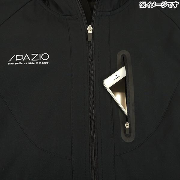 Spazio（スパッツィオ） 裏シャギー テクニカルラインジップパーカー
