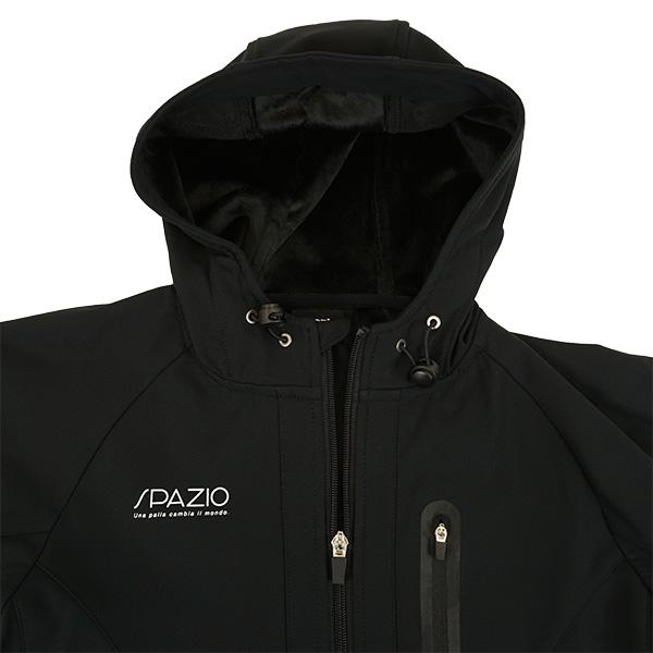 Jr.テクニカルラインジップパーカー スパッツィオ ジュニア キッズ サッカー アパレル 競技 フットサル スポーツ 普段使い 裏シャギー カジュアル ブラック 黒 ネイビー 送料無料 Spazio TP-0665 Spazio（スパッツィオ） ジュニア 裏シャギー Jr.テクニカルライン