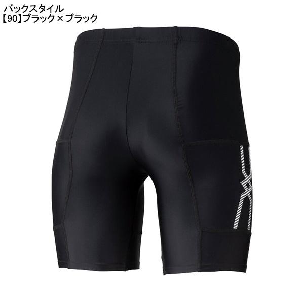 【ネコポス送料無料】 ミズノ mizuno MCライン タイツ ハーフ U2MBCA12 ランニング 陸上 ランニングタイツ ストレッチ | MIZUNO | 03