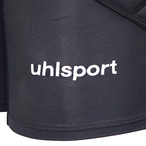 【送料無料】 ウールシュポルト uhlsport GKインナースパッツ U91711 サッカー フットサル パッド付 コンプレッション ブラック｜futaba｜05