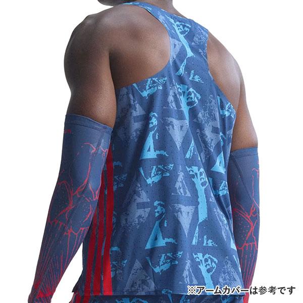 アディゼロ シングレットランニング 陸上用シャツ 3枚セットLサイズ adidas（アディダス） アディゼロ ラブラム シングレット ランニング