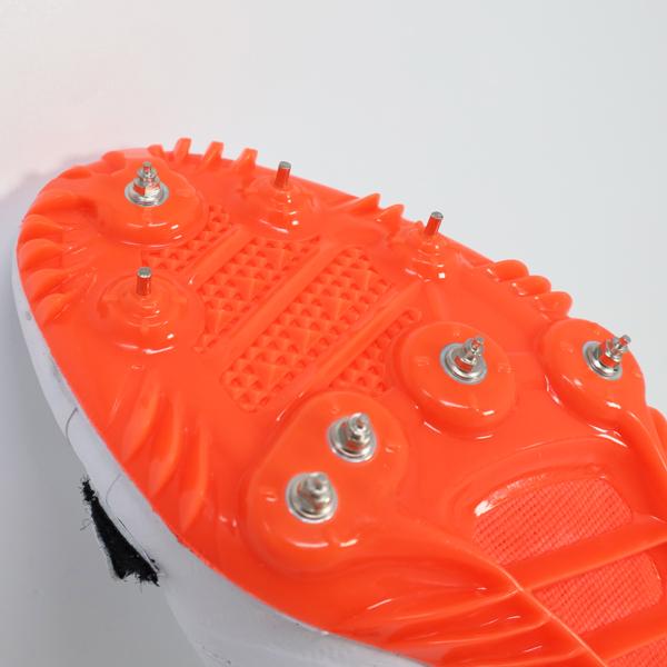 アシックス asics メンズ レディース 陸上スパイク CYBERBLADE 16 1093A134-100 短距離用 オールウェザートラック専用 ホワイトの画像