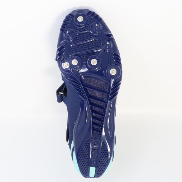 ASICS GORE-TEX ネイビー スパイクシューズ ASICS（アシックス） メンズ レディース 陸上スパイク CYBERBLADE 16