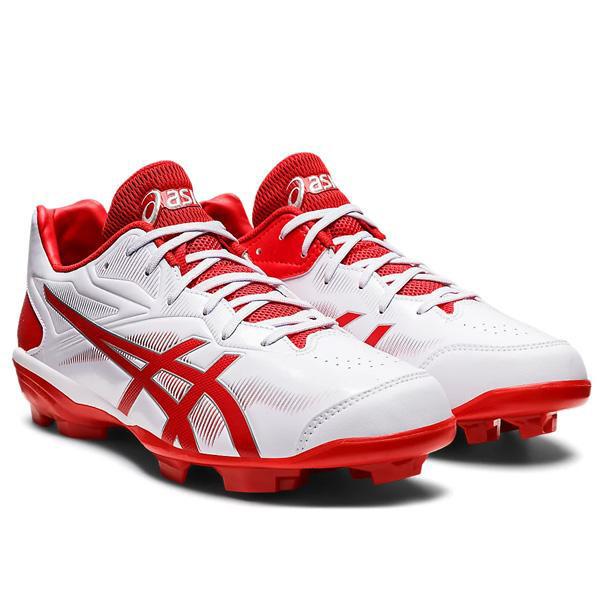 桃太郎　asics 野球スパイク　シューズ 赤 桃太郎 asics 野球スパイク シューズ 赤 桃太郎 asics 野球