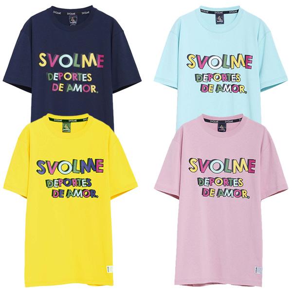 【ネコポス送料無料】 スボルメ SVOLME カラフルテキストT 1193-33400 サッカー フットサル ウェア Tシャツ 半袖 メンズ レディース 男女兼用｜futabaathlete｜10