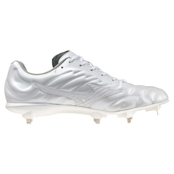 MIZUNO（ミズノ） 野球用 金具スパイク ミズノプロ ライトレボプロ2 白