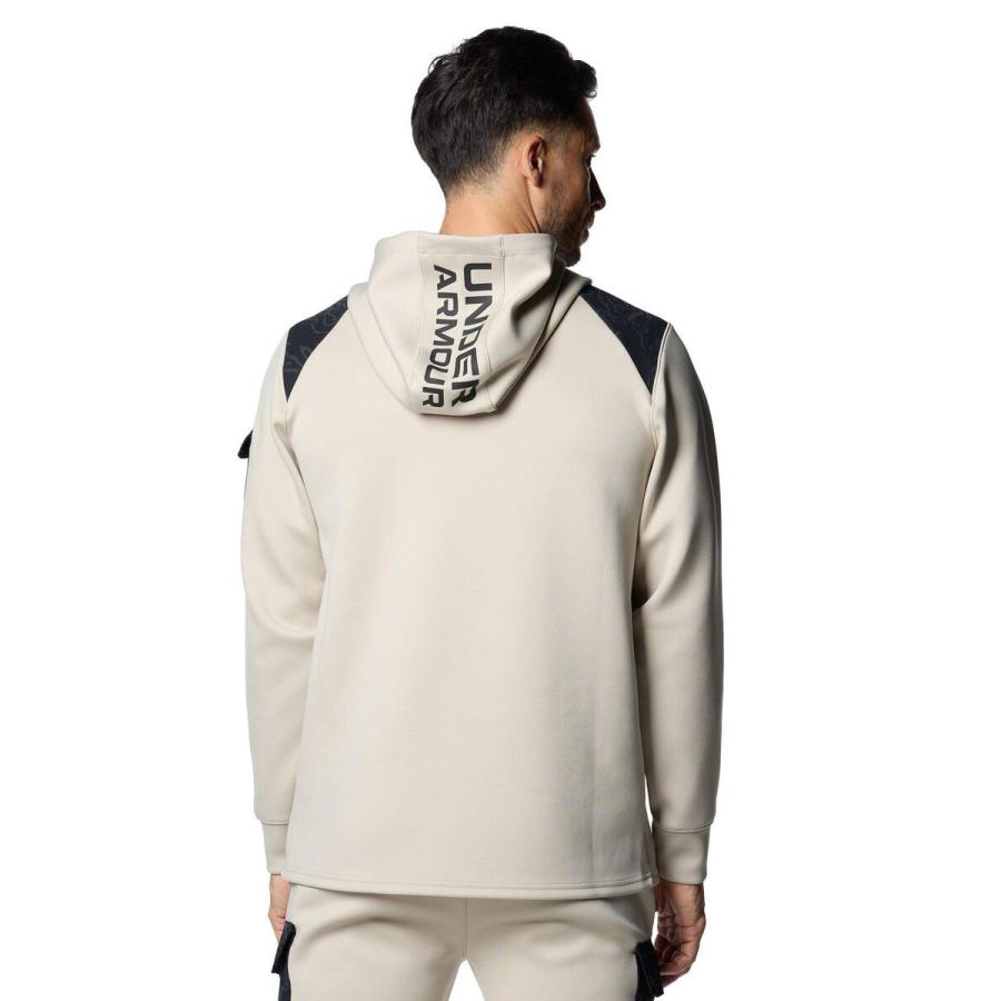 Under Armour ジャージセット ベージュ/黒 UNDER ARMOUR（アンダーアーマー） メンズ トレーニング ジャージ UA