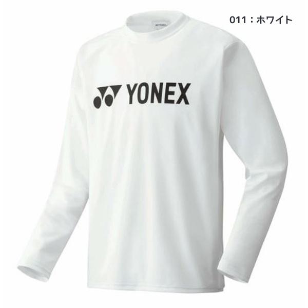 YONEX ヨネックス ソフトテニス バドミントンウェア ユニロングスリーブTシャツ 16158 メンズ レディース 長袖トップス｜futabaathlete｜08