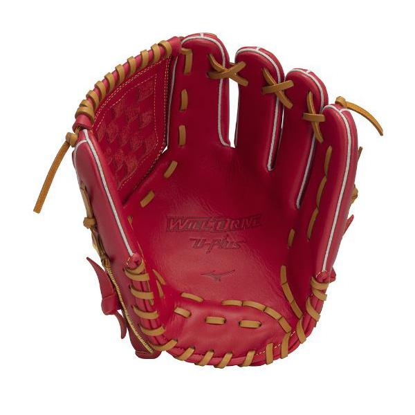 MIZUNO（ミズノ） 野球 軟式 グラブ 軟式用WILLDRIVE RED U-Plus 投手