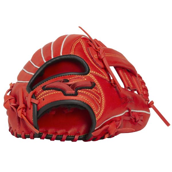 MIZUNO（ミズノ） 野球 グローブ ジュニア 軟式用 WILL DRIVE RED IBE