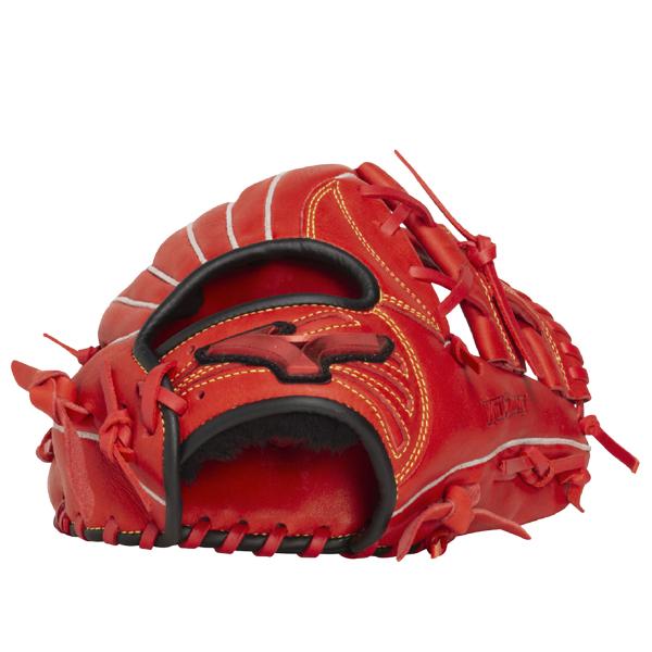 MIZUNO（ミズノ） 野球 グローブ ジュニア 軟式用 WILL DRIVE RED IBE