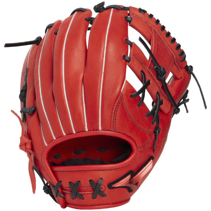 ミズノ MIZUNO 野球 ジュニア 軟式用 グローブ グラブ WILL DRIVE RED