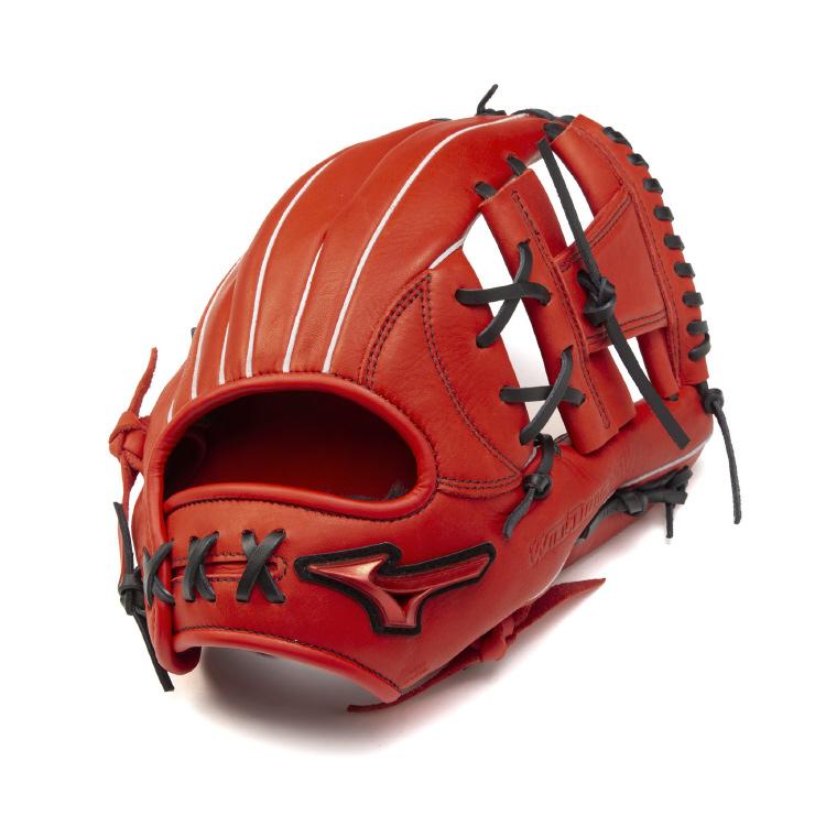 ミズノ MIZUNO 野球 ジュニア 軟式用 グローブ グラブ WILL DRIVE RED