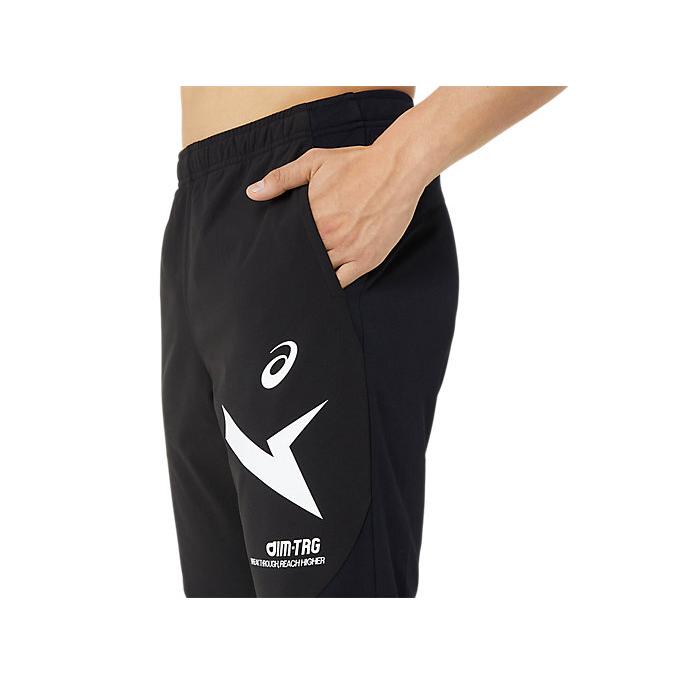 asics AIM-TRGウインドバリアハイブリッドニットパンツ 新品タグ付き ASICS（アシックス） ジャージ ズボン AIM-TRGウインドバリア