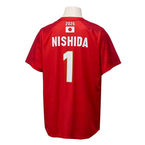 ASICS（アシックス） バレーボール 男子日本代表 レプリカTシャツ 西田
