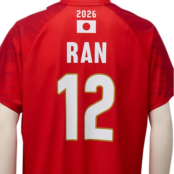 ASICS 日本代表 バレーボールシャツ 12 高橋藍 ASICS（アシックス） バレーボール 男子日本代表 レプリカTシャツ 高橋