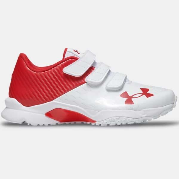 野球 トレーニングシューズ ジュニア アンダーアーマー UNDER ARMOUR UAエクストリーム トレーナー ワイド ベースボール 3025679-101 野球 子供用|futabaathlete|02