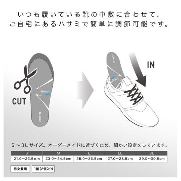 ザムスト ZAMST スポーツ インソール Footcraft AGILITY GRIP HIGH