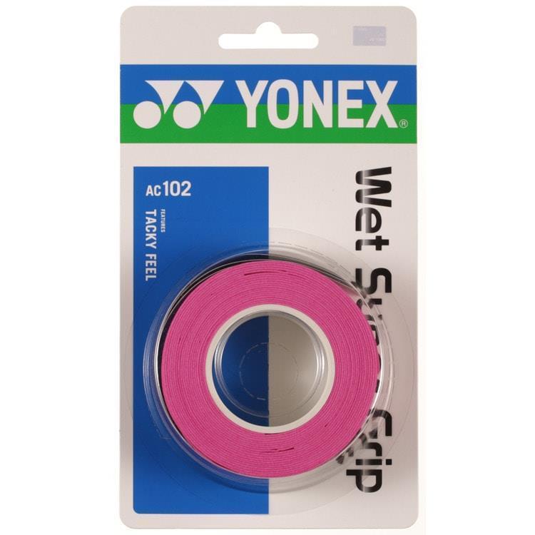 ウェットスーパーグリップ 3本入 ヨネックス YONEX テニス ウエットタイプ すべり止め 汗吸収 ラケット グリップテープ 練習 部活 高校 中学 日本製 AC102|フタバスポーツアスリート店|05