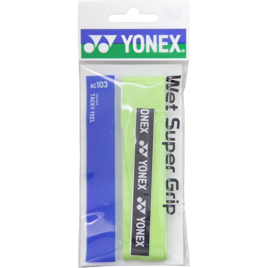 日本限定モデル】 ヨネックス YONEX ウェット スーパーグリップ AC103 309 シトラスグリーン