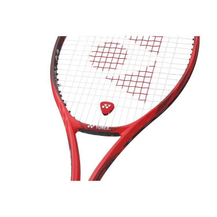 振動止め ヨネックス YONEX テニス ラケット ガット ストリング 防振ゴム 練習 部活 高校 中学 AC165 :AC165:フタバスポーツアスリート店 通販 振動止め 1個 赤黒勾玉 テニス ラケット 新品 未使用 T22 振動どめ
