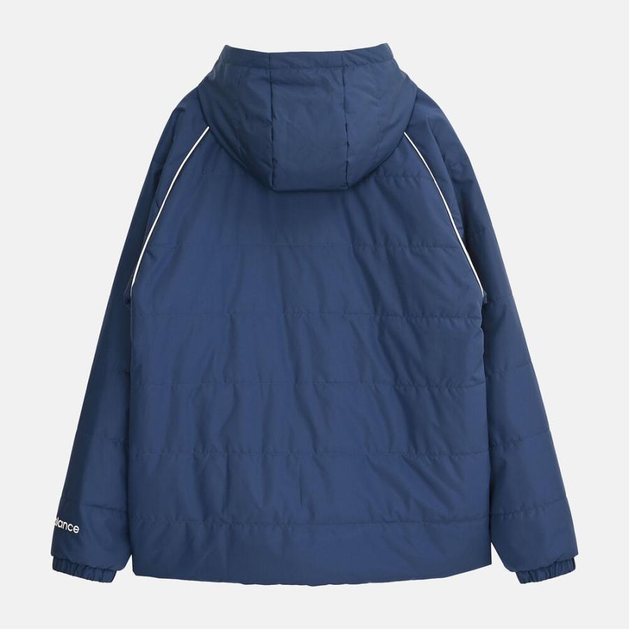 パデッドジャケット ショート　NBネイビー　【NewBalance|ニューバランス】サッカーフットサル防寒ウェアーamj53172-nny New Balance（ニューバランス） メンズ パデッドジャケット ショート