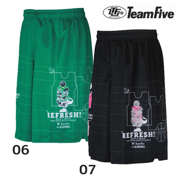 チームファイブ Team Five バスケパンツ バスパン App 67 練習着 リフレッシュ デザインパンツ 人気激安