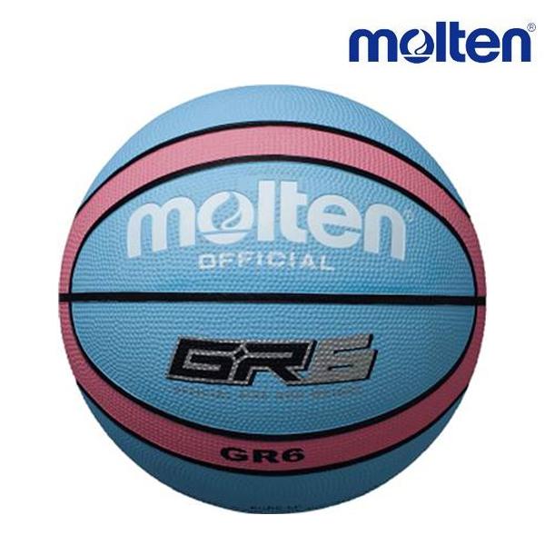 molten（モルテン） バスケットボール ゴム 6号球 BGR6CP 女子用 水色