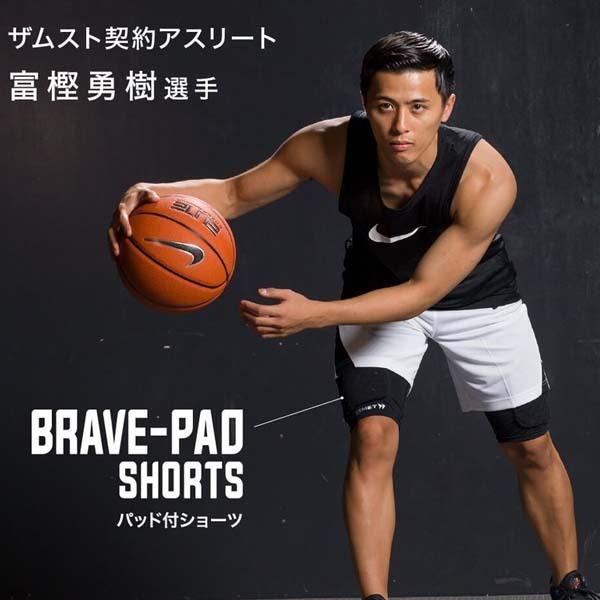 ZAMST - 【新品・未使用】ザムスト　BRAVE-PAD SHORTS『Mサイズ』 バスケ スパッツ 河村勇輝選手や富樫勇樹選手が着用 ザムスト