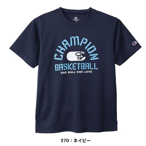 【ネコポス送料無料】Champion チャンピオン ジュニア 子供用 Tシャツ ミニ ショートスリーブTシャツ バスケットボール ミニバス CKXB315｜futabaathlete｜09