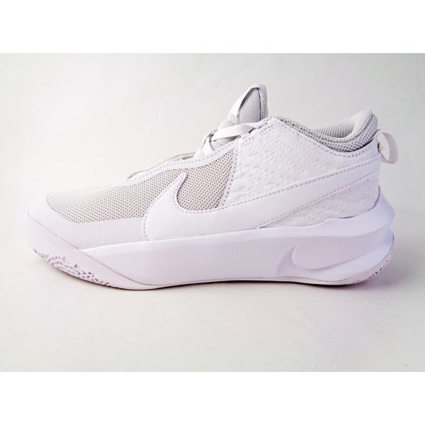 売店 ナイキ Nike ジュニア バスケットボールシューズ チームハッスル D10 Gs Cw6735 101 バッシュ ミニバス ホワイト ホワイト Cisama Sc Gov Br