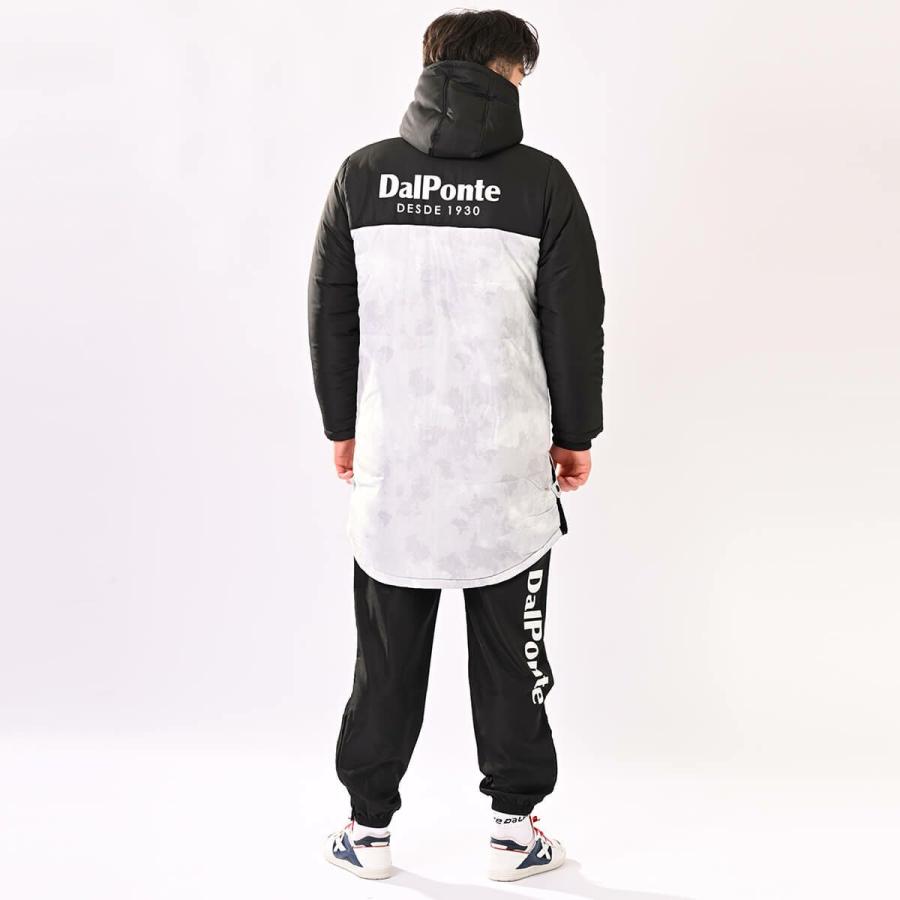 ダウポンチ DALPONTE 昇華中綿セミロングコート サッカー