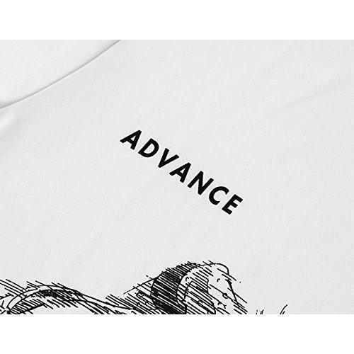 井上雄彦 ウェア スラムダンク Tシャツ 【流川 ADVANCE】 : フタバ 