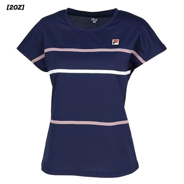 FILA（フィラ） レディース ゲームシャツ テニス 半袖 EL0006 : フタバ