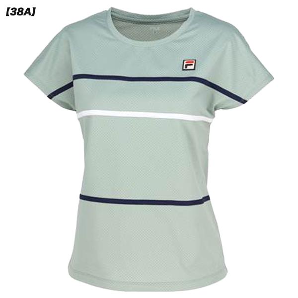 FILA（フィラ） レディース ゲームシャツ テニス 半袖 EL0006 : フタバ