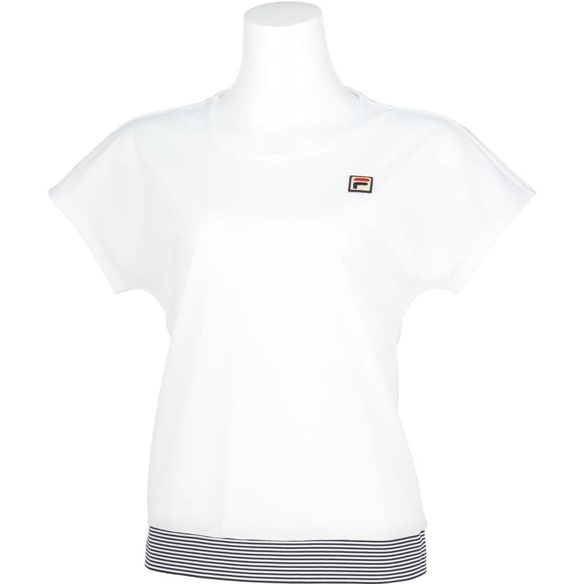 FILA（フィラ） レディース テニス ゲームシャツ EL0017 : フタバ