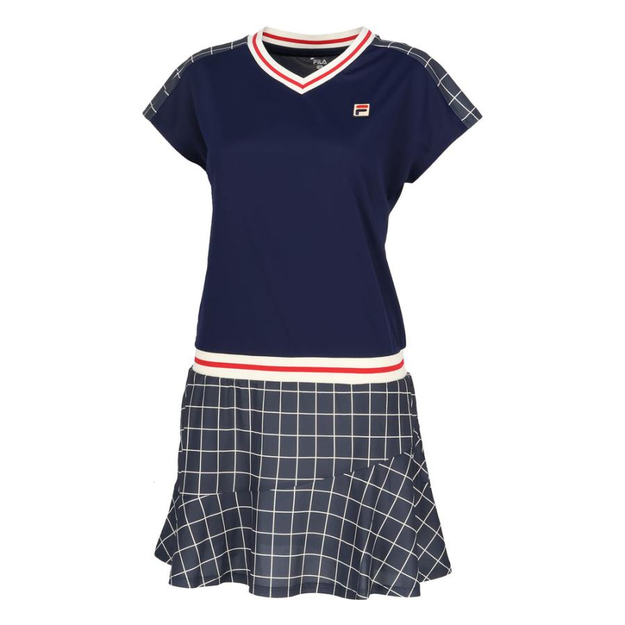 FILA（フィラ） テニス テニスウェア レディース ワンピース 半袖