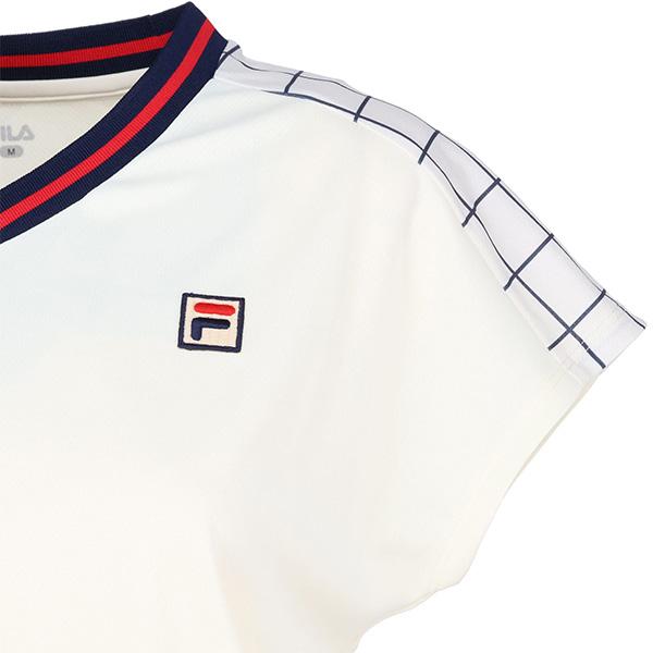FILA（フィラ） レディース テニスウエアーシャツ FDZEL0035