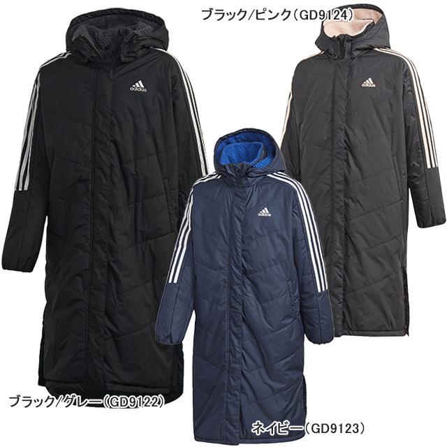 ベンチコート ジュニア アディダス adidas ロングコート　 マストハブ ボアコート IXF68 サッカー 中綿コート　 子供用 スポーツ観戦　  : ixf68 : フタバスポーツアスリート店 - 通販 - Yahoo!ショッピング