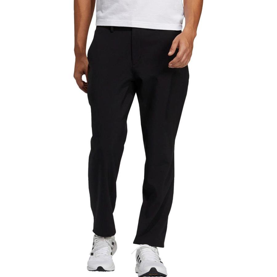 【76】秋冬 アディダス ゴルフ 保温 防風 裏地フリース ボンディングパンツ紺 adidas（アディダス） ウィンドパンツ 裏フリースパンツ ウルトラ